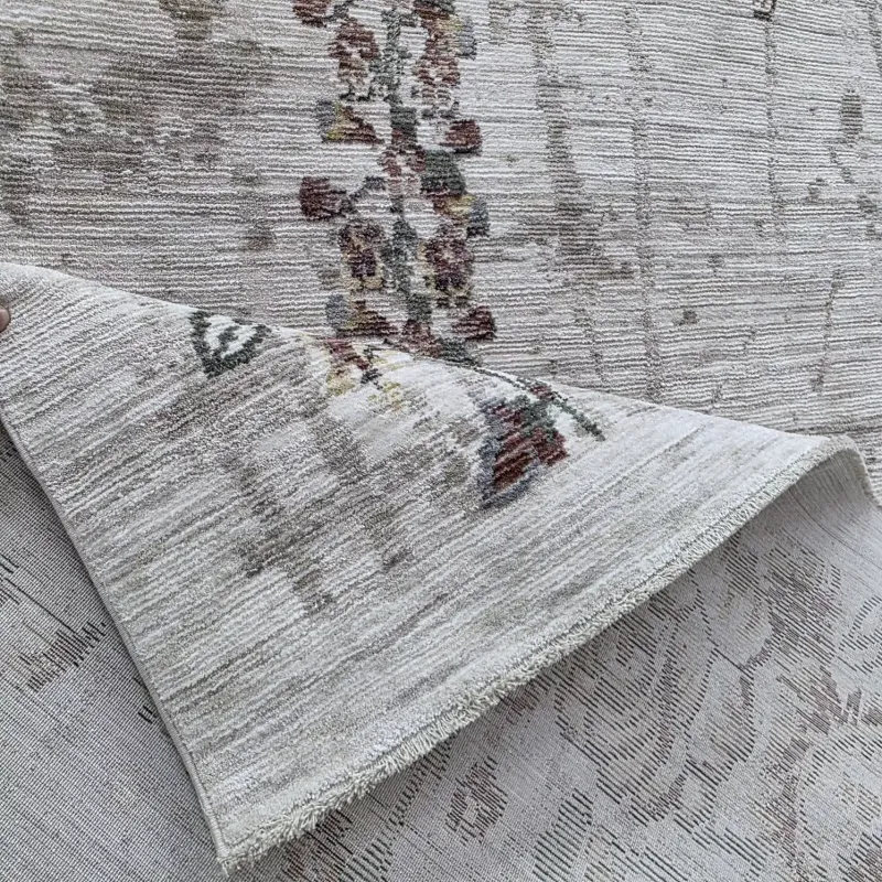سجاد بوهيمي تركي هيربولين A963A كريم مقاس 50*80