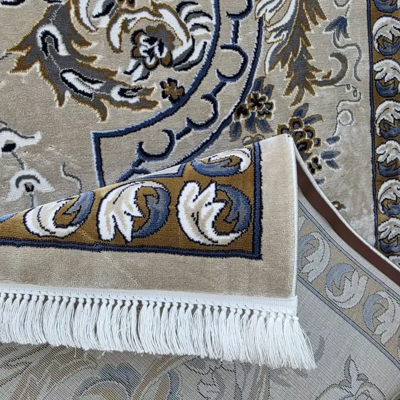 سجاد تركي شيراز A706C كلاسيك سميك ناعم بيج مقاس 400*800
