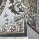 سجاد تركي شيراز A706C كلاسيك سميك ناعم رصاصي مقاس 150*230