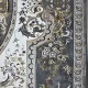 سجاد تركي شيراز A706C كلاسيك سميك ناعم رصاصي مقاس 150*230