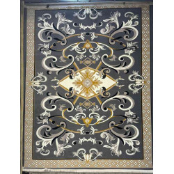 سجاد إيراني درجة أولى سجاد فاخر مصنوع بدقة عالية من أفضل أنواع الصوف والحرير الون رصاصي غامق مقاس 400*600 سجاد إيراني درجة أولى سجاد فاخر مصنوع بدقة عالية من أفضل أنواع الصوف والحرير الون رصاصي غامق مقاس 400*600