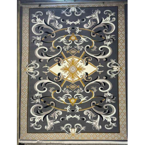 سجاد إيراني درجة أولى سجاد فاخر مصنوع بدقة عالية من أفضل أنواع الصوف والحرير الون رصاصي غامق مقاس 400*500 سجاد إيراني درجة أولى سجاد فاخر مصنوع بدقة عالية من أفضل أنواع الصوف والحرير الون رصاصي غامق مقاس 400*500