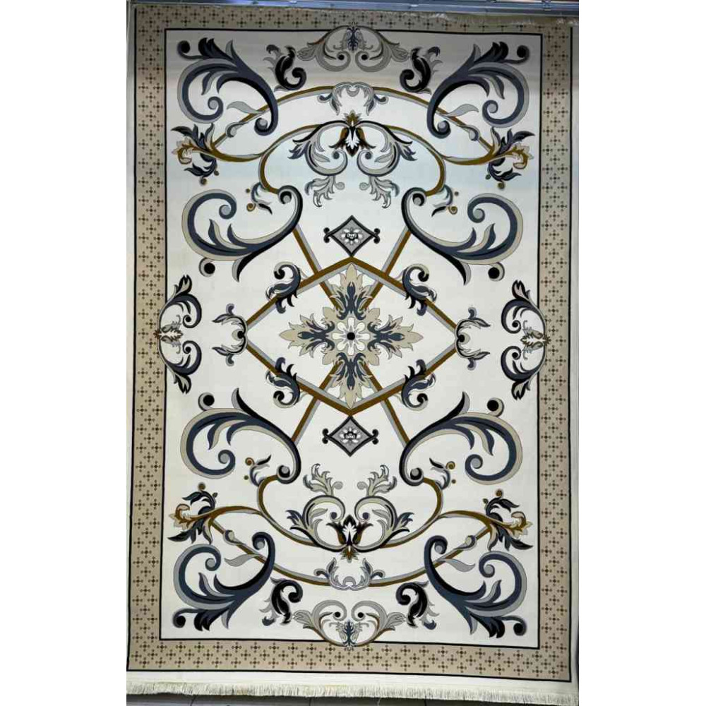 سجاد إيراني درجة أولى سجاد فاخر مصنوع بدقة عالية من أفضل أنواع الصوف والحرير الون كريم مقاس 250*350 سجاد إيراني درجة أولى سجاد فاخر مصنوع بدقة عالية من أفضل أنواع الصوف والحرير الون كريم مقاس 250*350