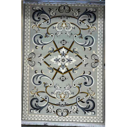 سجاد إيراني درجة أولى سجاد فاخر مصنوع بدقة عالية من أفضل أنواع الصوف والحرير الون رصاصي فاتح مقاس 400*600 سجاد إيراني درجة أولى سجاد فاخر مصنوع بدقة عالية من أفضل أنواع الصوف والحرير الون رصاصي فاتح مقاس 400*600