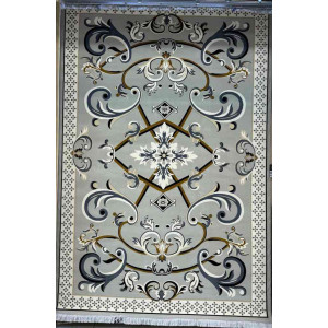سجاد إيراني درجة أولى سجاد فاخر مصنوع بدقة عالية من أفضل أنواع الصوف والحرير الون رصاصي فاتح مقاس 400*600 سجاد إيراني درجة أولى سجاد فاخر مصنوع بدقة عالية من أفضل أنواع الصوف والحرير الون رصاصي فاتح مقاس 400*600
