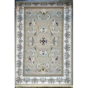 سجاد إيراني درجة أولى سجاد فاخر مصنوع بدقة عالية من أفضل أنواع الصوف والحريرنقشه ملكي الون بيج كريم مقاس 300*400 سجاد إيراني درجة أولى سجاد فاخر مصنوع بدقة عالية من أفضل أنواع الصوف والحريرنقشه ملكي الون بيج كريم مقاس 300*400