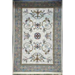 سجاد إيراني درجة أولى سجاد فاخر مصنوع بدقة عالية من أفضل أنواع الصوف والحريرنقشه ملكي الون كريم رصاصي مقاس 400*600 سجاد إيراني درجة أولى سجاد فاخر مصنوع بدقة عالية من أفضل أنواع الصوف والحريرنقشه ملكي الون كريم رصاصي مقاس 400*600