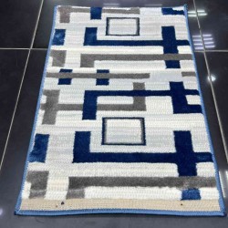 Turkish Super bourse carpet T1640A cyan color