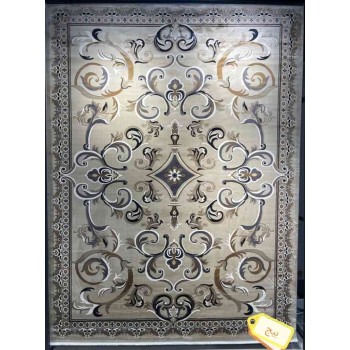 سجاد تركي سما نقش فرنسي لون بيج مقاس 50*80