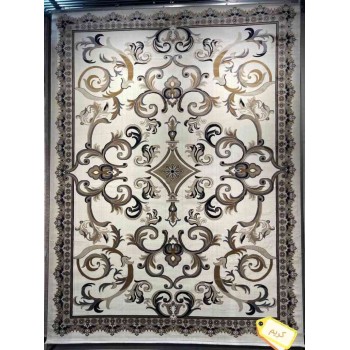 سجاد تركي سما نقش فرنسي لون كريم مقاس 50*80