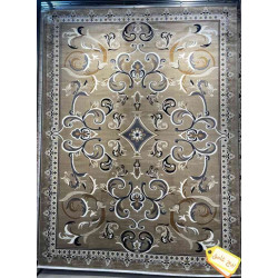 سجاد تركي سما نقش فرنسي لون بيج غامق مقاس 400*700 سجاد تركي سما نقش فرنسي لون بيج غامق مقاس 400*700