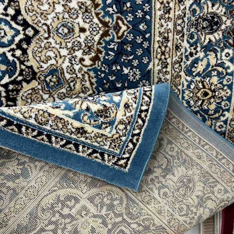 سجاد شيراز تركي 7095L سماوي مقاس 400*600