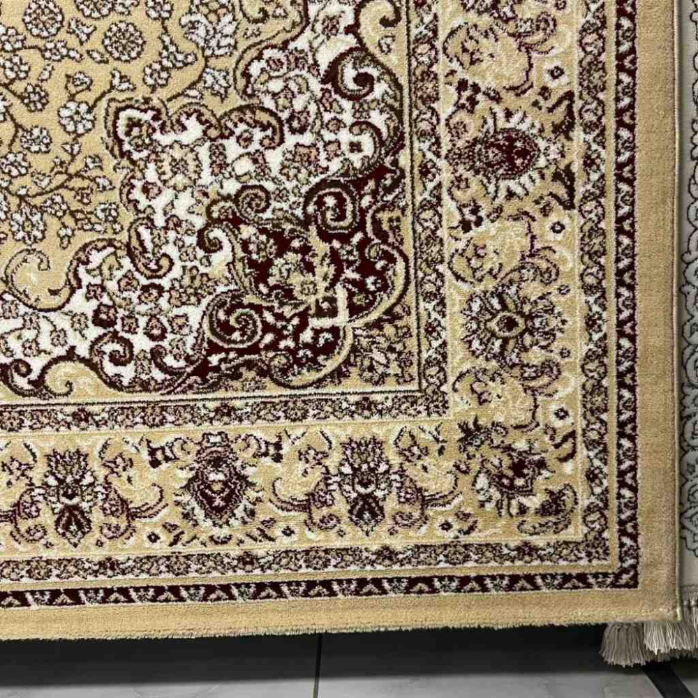 سجاد شيراز تركي 7095L بيج فاتح مقاس 50*80