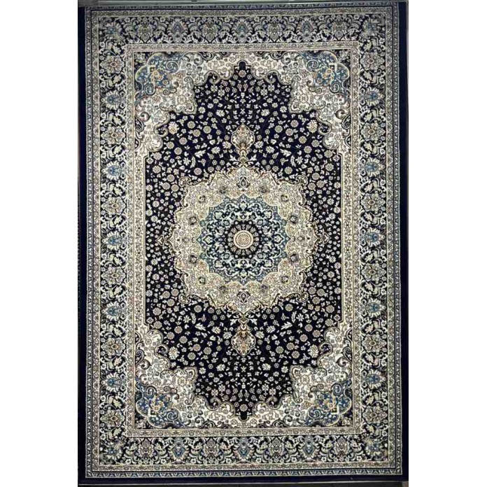 سجاد شيراز تركي 7095L كحلي مقاس 80*150