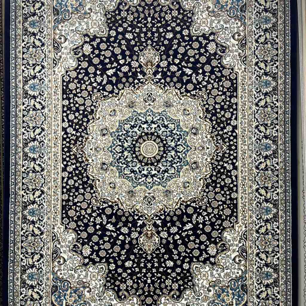 سجاد شيراز تركي 7095L كحلي مقاس 400*600