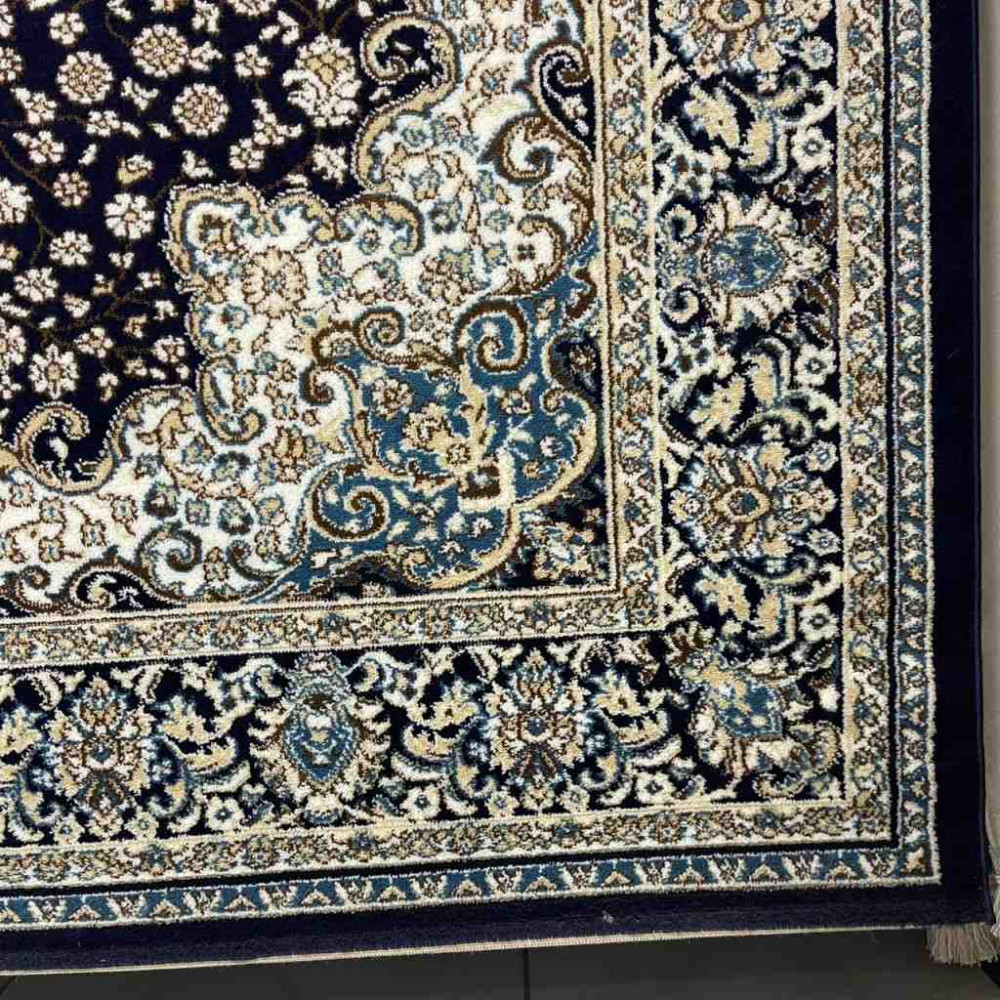 سجاد شيراز تركي 7095L كحلي مقاس 400*600