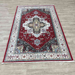 سجاد تركي بوهيمي المغنية F555A1 احمر مقاس 80*150 سجاد تركي بوهيمي المغنية F555A1 احمر مقاس 80*150