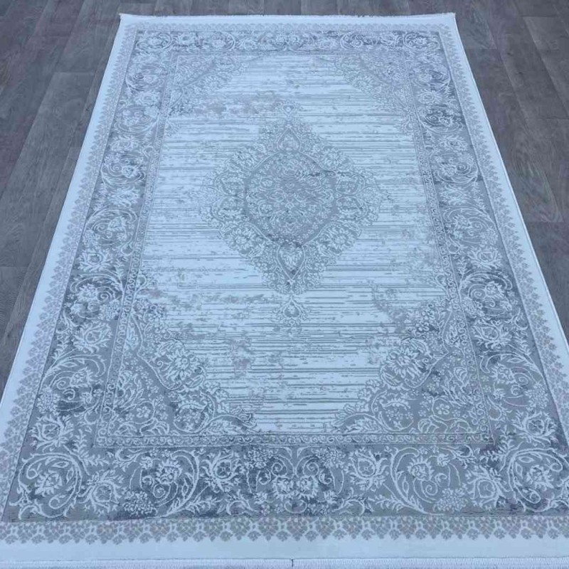 سجاد تركي موطو 049770 كريم درجة اولا  مقاس 120*170