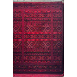 سجاد تركي بخارى نقشة افغاني 1507 بابل احمر مقاس 400*500