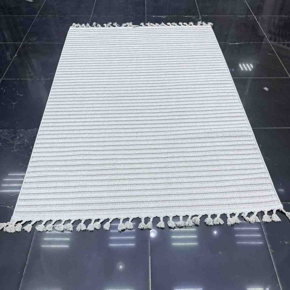 سجاد خيش باتارا تركي L0064B ايفوري مقاس 100*200 سجاد خيش باتارا تركي L0064B ايفوري مقاس 100*200