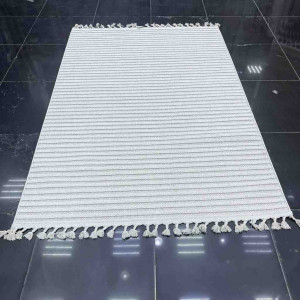 سجاد خيش باتارا تركي L0064B ايفوري مقاس 100*200 سجاد خيش باتارا تركي L0064B ايفوري مقاس 100*200