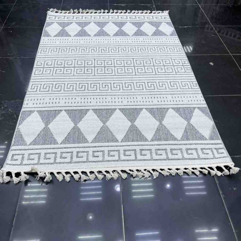 سجاد خيش باتارا تركي L0064B رصاصي ايفوري مقاس 200*300 سجاد خيش باتارا تركي L0064B رصاصي ايفوري مقاس 200*300