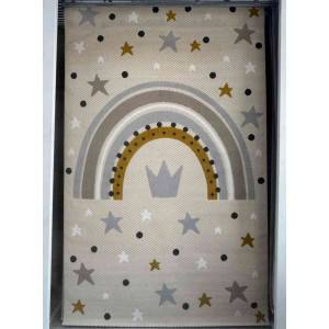 سجاد تركي اطفال كيدز 1002 اللون بيج مقاس 200*300