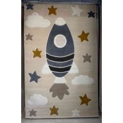 سجاد تركي اطفال كيدز 1004 اللون بيج مقاس 80*150 سجاد تركي اطفال كيدز 1004 اللون بيج مقاس 80*150