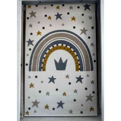 سجاد تركي اطفال كيدز 1007 اللون كريم مقاس 80*150 سجاد تركي اطفال كيدز 1007 اللون كريم مقاس 80*150