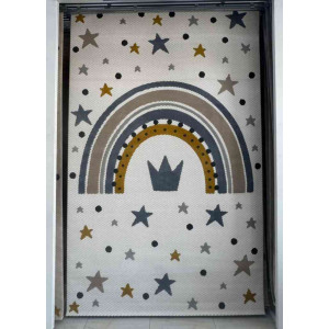 سجاد تركي اطفال كيدز 1007 اللون كريم مقاس 200*300