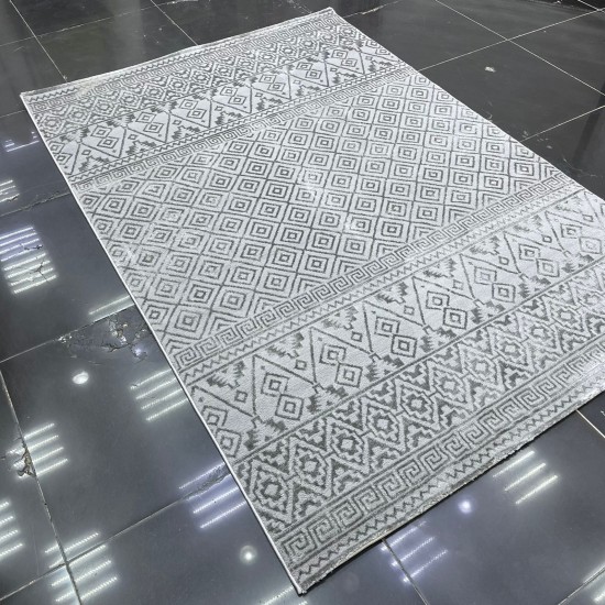 Turkish Viola Carpet A024A Gray Size 100*300 Turkish Viola Carpet A024A Gray Size 100*300