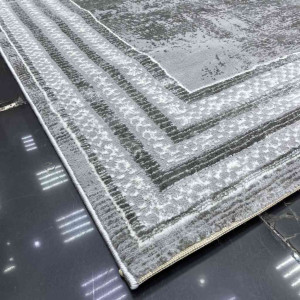 سجاد فيولا تركي A025A رصاصي مقاس 80*150 سجاد فيولا تركي A025A رصاصي مقاس 80*150