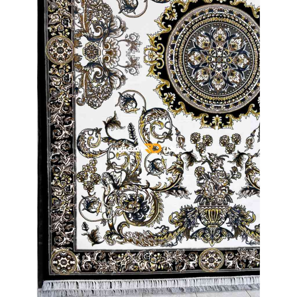 سجاد تركي طوكيو نقش ايراني B061B لون اسود مقاس 100*300 سجاد تركي طوكيو نقش ايراني B061B لون اسود مقاس 100*300