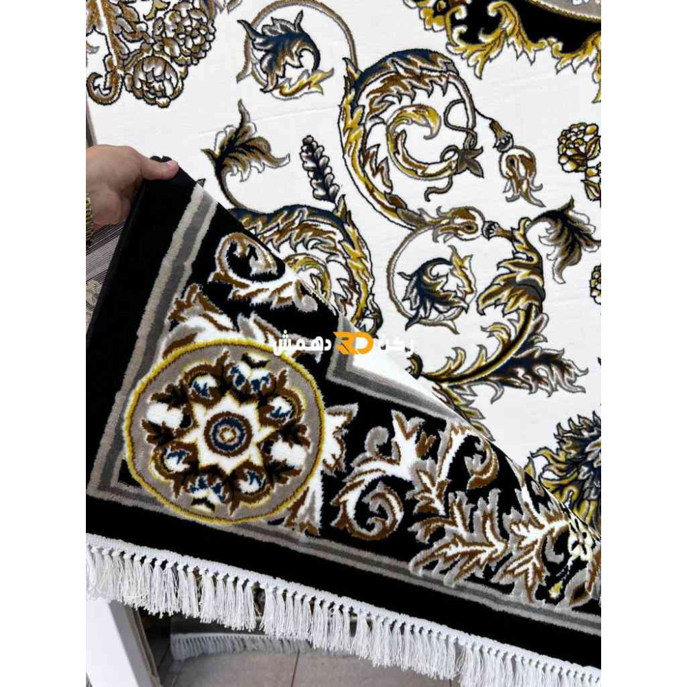 سجاد تركي طوكيو نقش ايراني B061B لون اسود مقاس 100*300 سجاد تركي طوكيو نقش ايراني B061B لون اسود مقاس 100*300