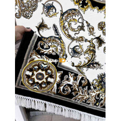 سجاد تركي طوكيو نقش ايراني B061B لون اسود مقاس 400*600 سجاد تركي طوكيو نقش ايراني B061B لون اسود مقاس 400*600