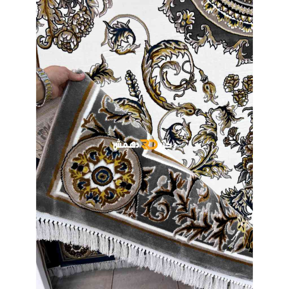 سجاد تركي طوكيو نقش ايراني B061B لون رصاصي مقاس 400*500 سجاد تركي طوكيو نقش ايراني B061B لون رصاصي مقاس 400*500