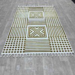 سجاد تركي خيش علا حرير جوليان 05041A ذهبي مقاس 250*350