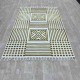 سجاد تركي خيش علا حرير جوليان 05041A ذهبي مقاس 250*350