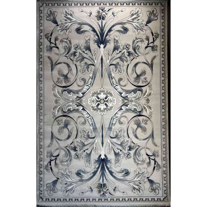 سجاد تركي ملكي موناكو نقشه فرنسي رصاصي فاتح مقاس 250*350