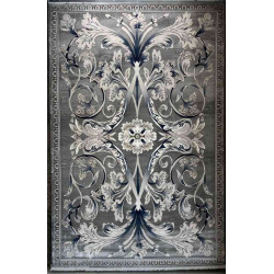 سجاد تركي ملكي موناكو نقشه فرنسي رصاصي غامق مقاس 80*150 سجاد تركي ملكي موناكو نقشه فرنسي رصاصي غامق مقاس 80*150