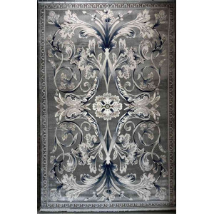 سجاد تركي ملكي موناكو نقشه فرنسي رصاصي غامق مقاس 80*150 سجاد تركي ملكي موناكو نقشه فرنسي رصاصي غامق مقاس 80*150