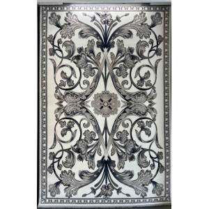 سجاد تركي ملكي موناكو نقشه فرنسي كريم مقاس 100*300