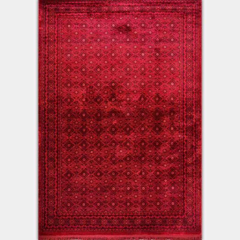 سجاد بخارى تركي 02 احمر مقاس 150*220