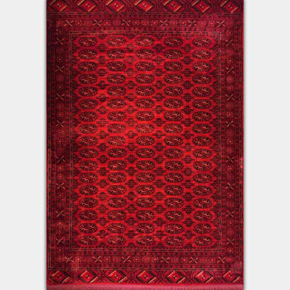 سجاد بخارى تركي 06 احمر مقاس 150*220 سجاد بخارى تركي 06 احمر مقاس 150*220