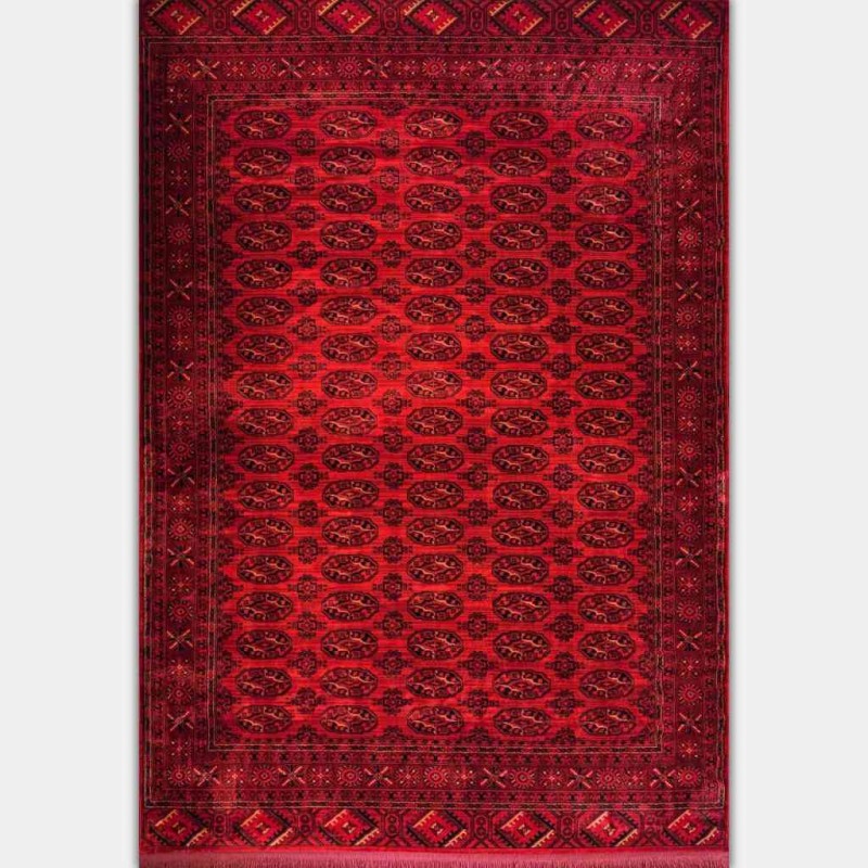 سجاد بخارى تركي 06 احمر مقاس 150*220