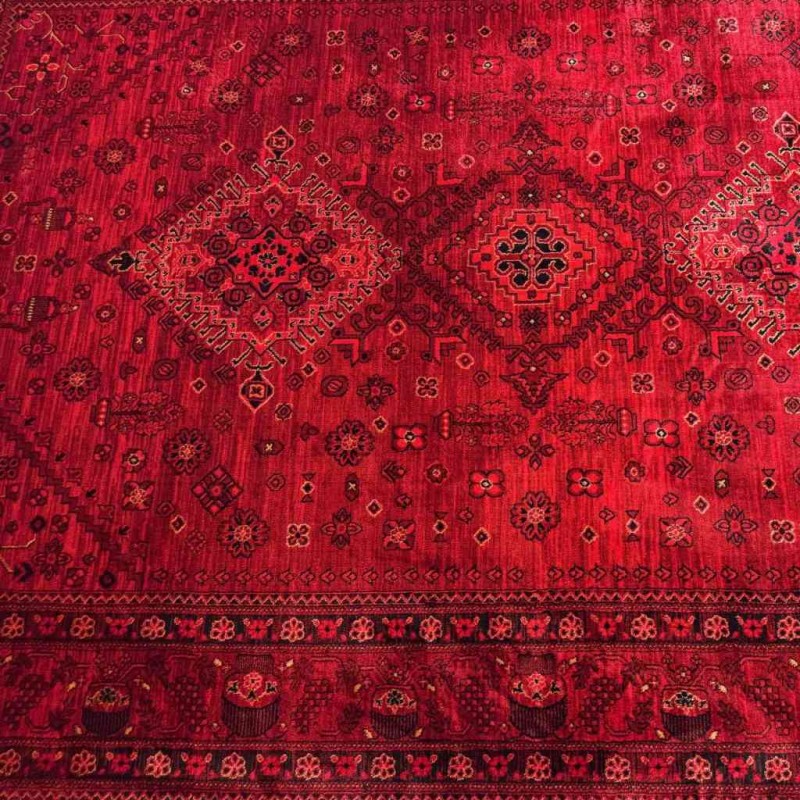 سجاد بخارى تركي 07 احمر مقاس 80*150