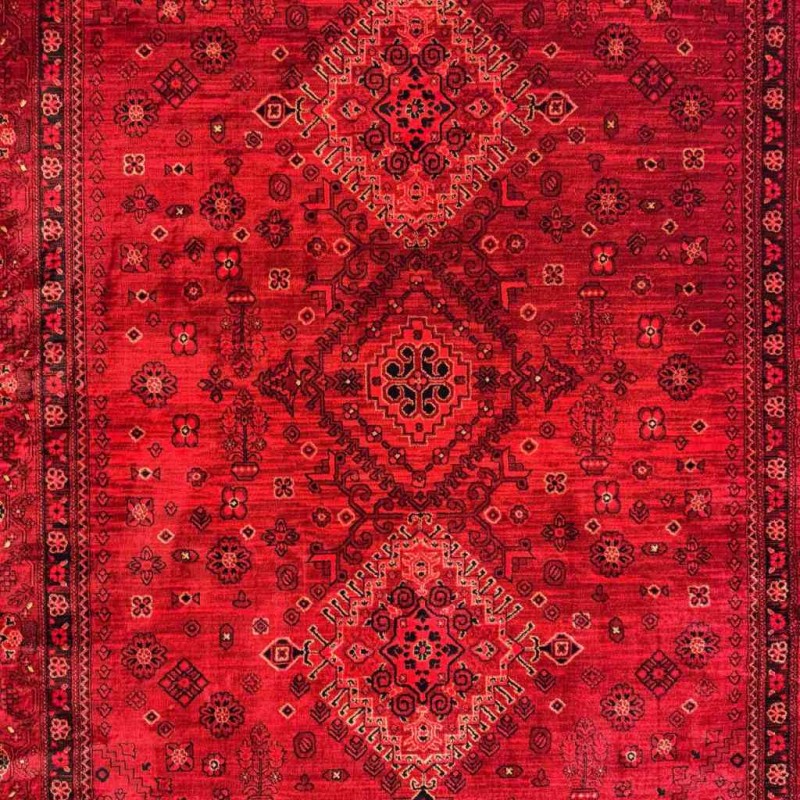 سجاد بخارى تركي 07 احمر مقاس 80*150