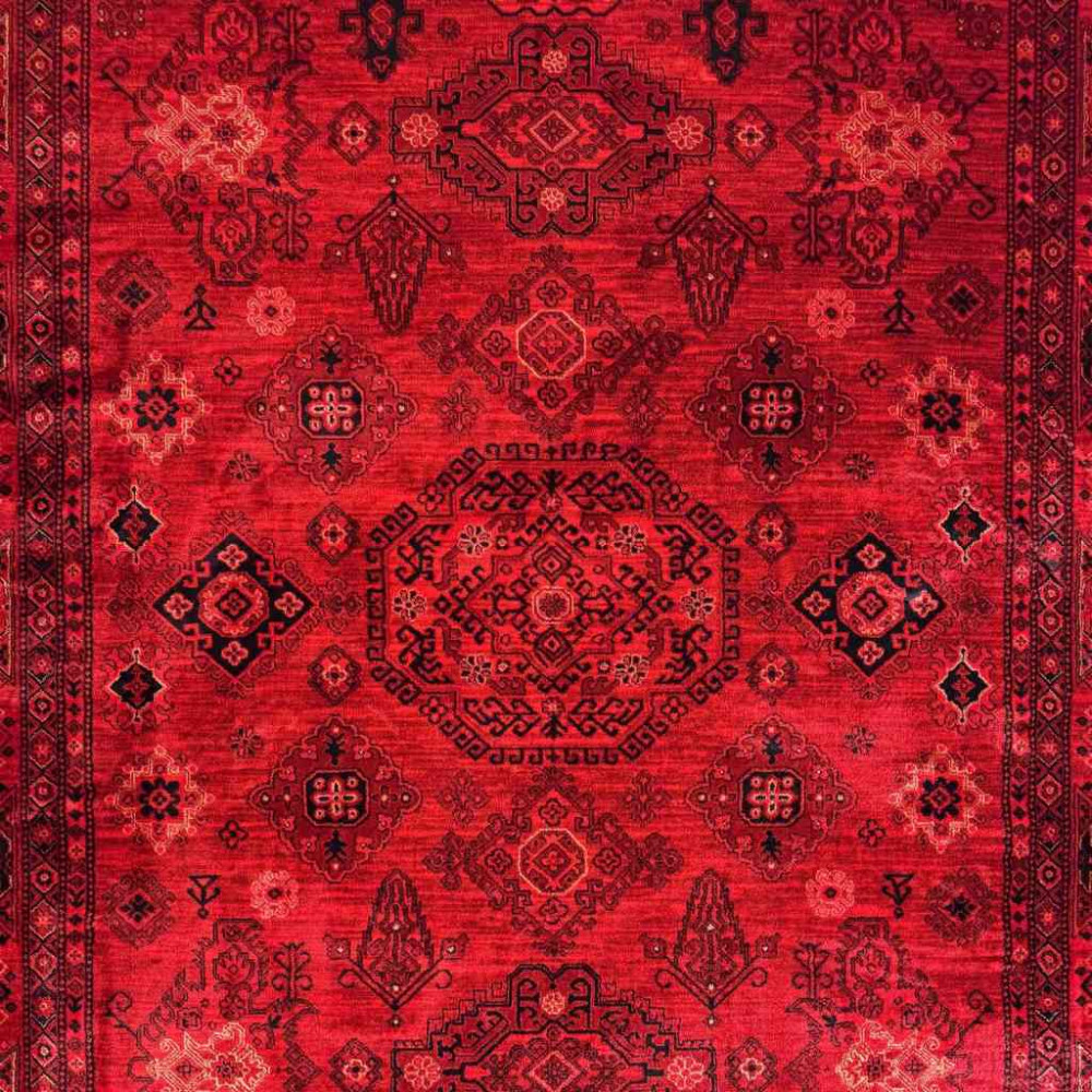 سجاد بخارى تركي 08 احمر مقاس 150*220