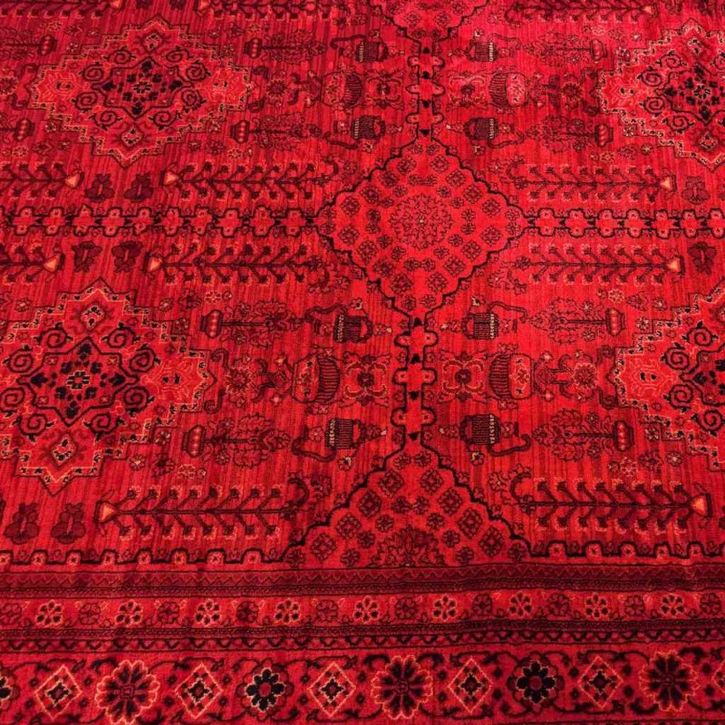 سجاد بخارى تركي 09 احمر مقاس 80*150