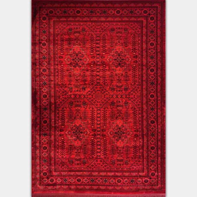 سجاد بخارى تركي 09 احمر مقاس 80*150